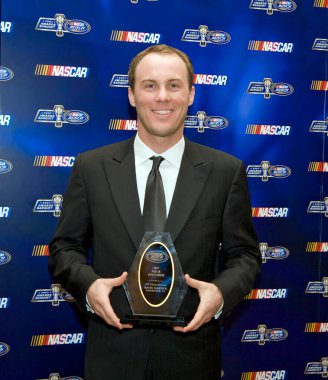 December 07, 2007 - Orlando, FL, USA: 4th Place driver, Kevin Harvick, receives his award at the Portofino Bay Hotel plays host to the NASCAR Busch Series Championship Banquet in Orlando, FL.