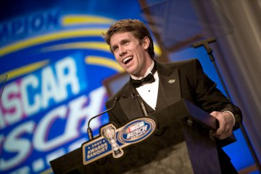 December 08, 2007 - Orlando, FL, USA: Carl Edwards at the Portofino Bay Hotel in Orlando, FL.