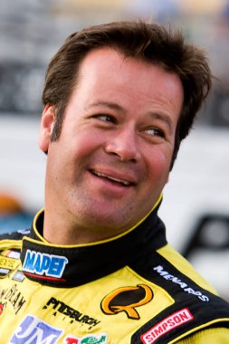 Avondale, AZ - 10 Kasım 2007: Robbie Gordon Avondale, Arizona 'daki Phoenix Uluslararası Yarış Pisti' nde NNCS Checker Auto Parts 500 elemeleri sırasında