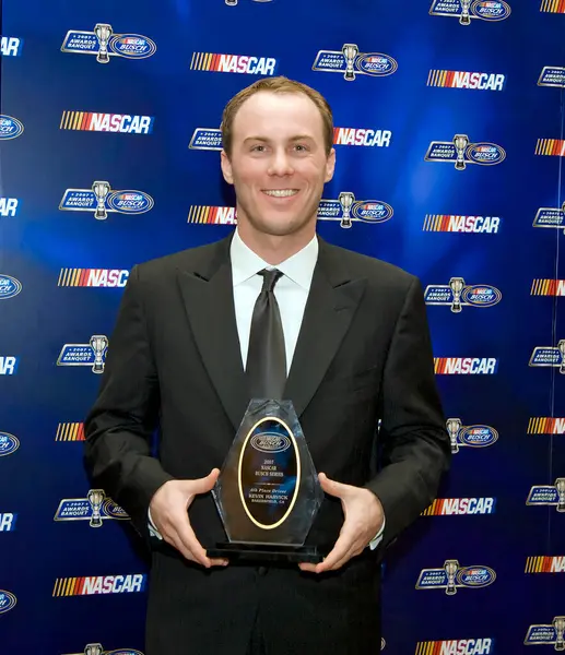 December 07, 2007 - Orlando, FL, USA: 4th Place driver, Kevin Harvick, receives his award at the Portofino Bay Hotel plays host to the NASCAR Busch Series Championship Banquet in Orlando, FL.