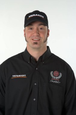Concord, NC USA - 2 Şubat 2007: NASCAR Nextel Cup pilotu, Paul Menard