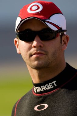 Fort Worth, TX USA - 02 Kasım 2007: Reed Sorenson Texas Motor Speedway 'de Nextel Cup Dickies' in Forth Worth, TX.