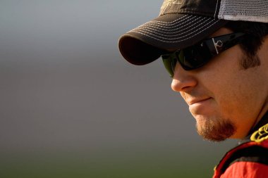 Fort Worth, TX USA - 02 Kasım 2007: Martin Truex Jr. Texas Motor Yarış Pistinde NASCAR Nextel Cup Dickies 'in Forth, TX.