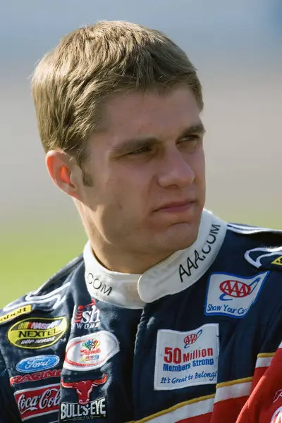 November 02, 2007 - Fort Worth , TX, USA: David Ragan waits to qualify at Texas Motor Speedway for the running of the NASCAR Nextel Cup Dickies 500 in Fort Worth, TX.