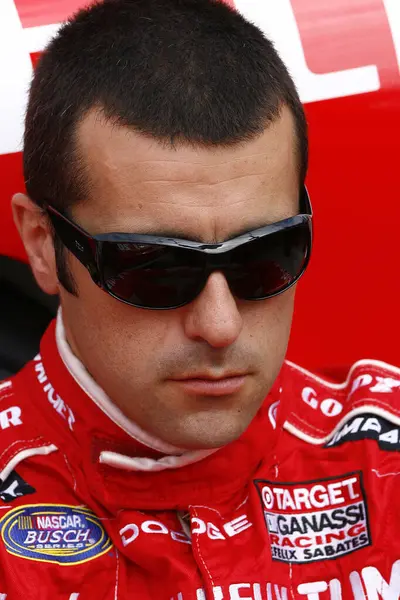 Homestead, FL - 17 Kasım 2007 Busch Serisi Ford 300 elemeleri sırasında Homestead Miami Speedway 'de Dario Franchitti.