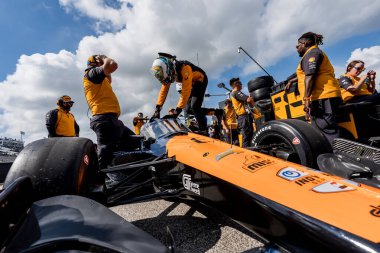 Palo Alto, CA 'dan NTT INDYCAR SERIES sürücüsü NOLAN SIEGEL (6), Madison, IL' deki World Wide Technology Raceway 'deki Bommarito Otomotiv Grubu 500' e katılmaya hak kazandı..