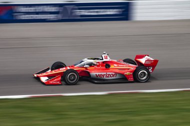 Will POWER (12) (AUS) (Toowoomba, Avustralya), Madison IL 'deki World Wide Technology Hipodromu' ndaki Bommarito Otomotiv Grubu 500 için yapılan alıştırma oturumunda.