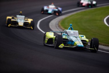 Indianapolis, Indiana 'dan ED CARPENTER (33), Gainbridge' in Speedway IN 'deki Indianapolis Motor Yarış Pisti' nde sunduğu 109..