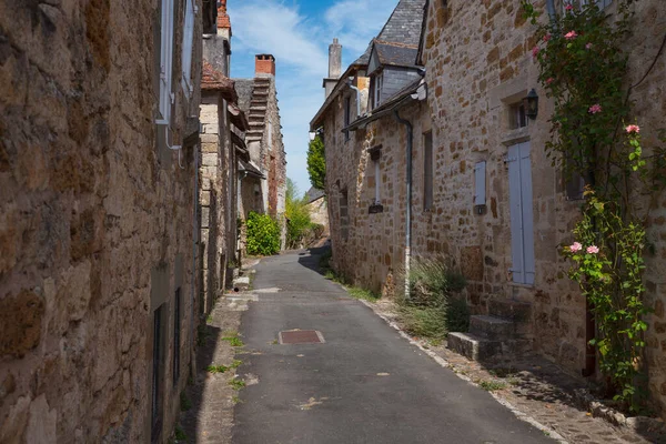 Turenne Small Hilltop Village Correze Area Limousin — Stock Photo, Image