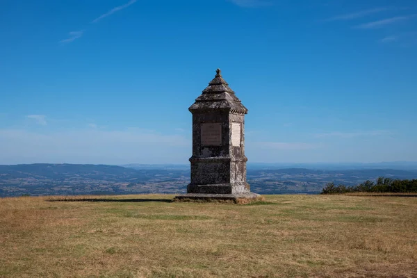 Panoramablick Vom Mont Beuvray Morvan Frankreich Saint Leger Sous Beuvray — Stockfoto