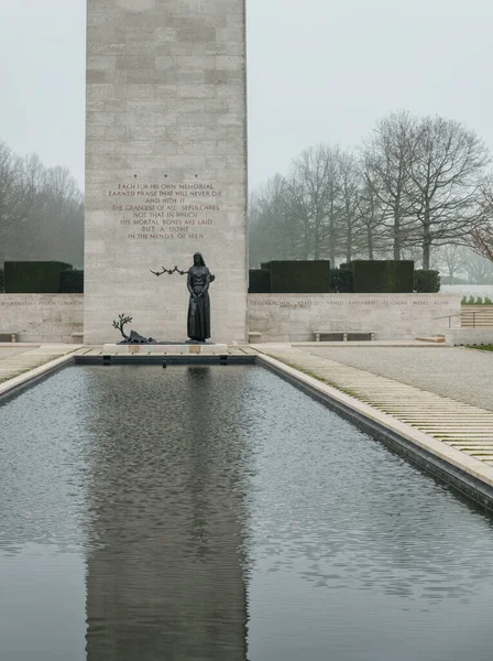 Margraten Holland Holandês American Cemetery Memorial Cemitério Militar Americano Memória — Fotografia de Stock