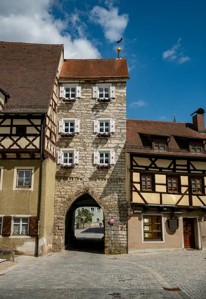 Historische Gebouwen Berching Bavaria Duitsland — Stockfoto