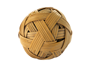 Asya sporda kullanılan rattan topu