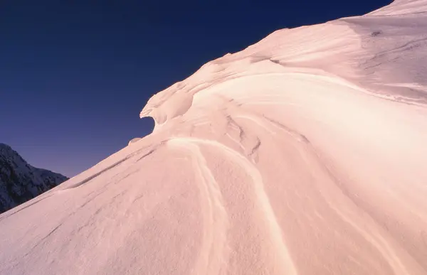 Blick Auf Snowdrift Österreich — Stockfoto