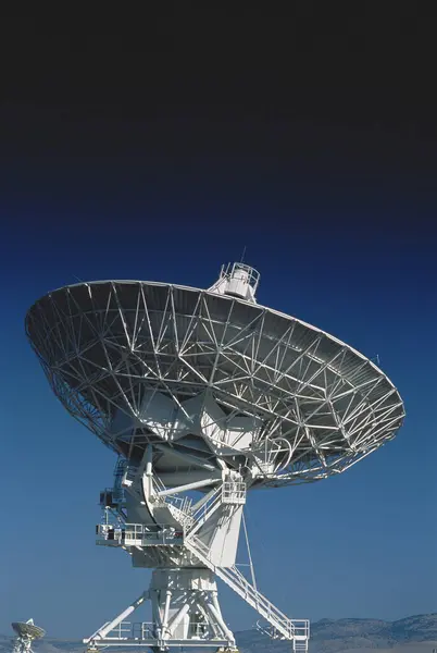 Radyo Teleskopu Nun Yakın Çekimi New Mexico Abd — Stok fotoğraf