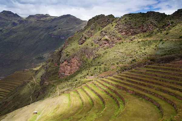 ペルーのクスコ地方インカの聖なる谷ピサック遺跡 — ストック写真