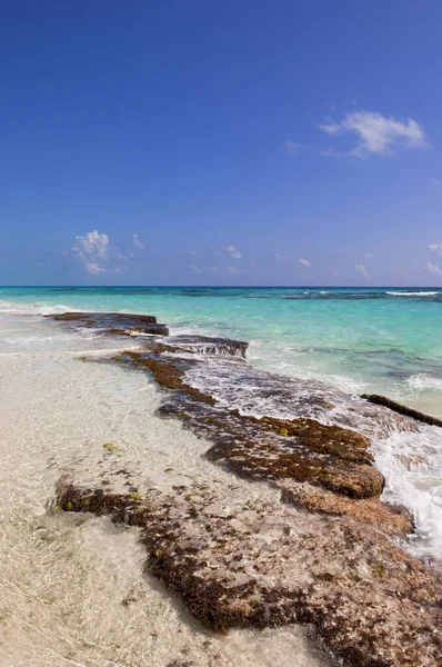 Strandküste Von Cayo Largo Kuba — Stockfoto