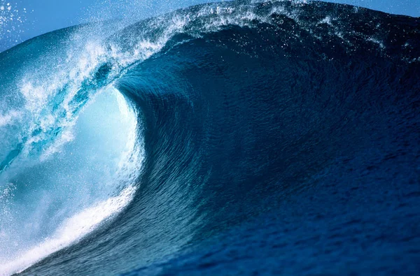 Шторм Хвилі Океан Затока Веймеа Гаваї — стокове фото