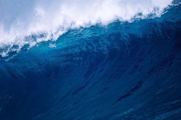 Vihar Hullámok Óceán Waimea Bay Hawaii — Stock Fotó