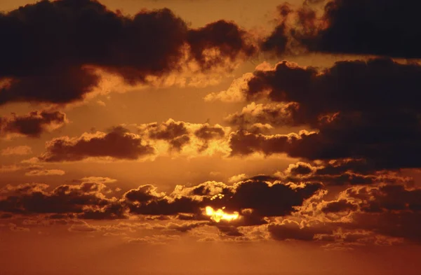 Sunset Sky Ixtapa México — Foto de Stock