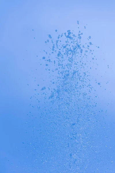 Wassertropfen Vor Blauem Himmel Salzburg Österreich — Stockfoto