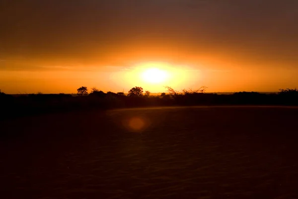 Piękny Krajobraz Kolmanskop Namibia — Zdjęcie stockowe