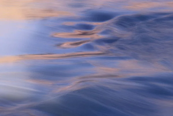 Luz Colorida Refletida Orange River África Sul — Fotografia de Stock
