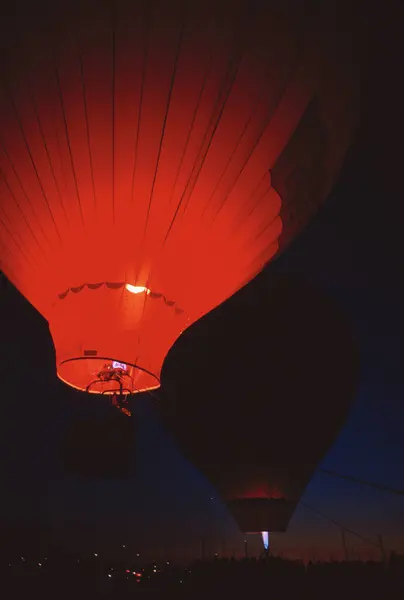 Heißluftballon Seefest Vancouver British Columbia Kanada — Stockfoto