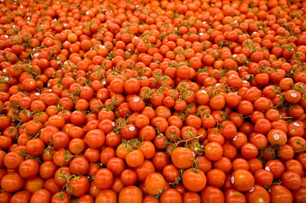 Tomaten Markt Voor Groenten Fruit — Stockfoto