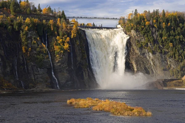 Watervallen Montmorency Quebec Canada — Stockfoto