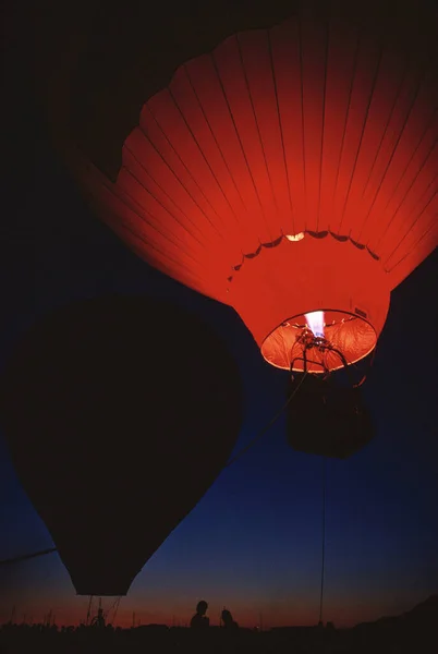 Hőlégballonok Sea Festival Vancouver Brit Columbia Kanada — Stock Fotó