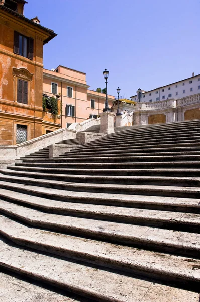 Spanish Steps Piazza Spagna Rome Latium Italy — Stock Photo, Image