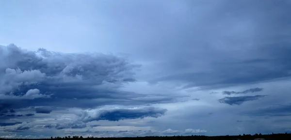 Nuages Orageux Dans Ciel — Photo