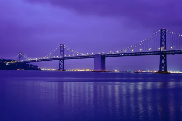 Bay Bridge San Francisco California Amerikai Egyesült Államok — Stock Fotó