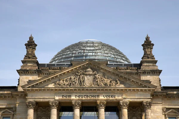 Reichstag Building Berlim Alemanha — Fotografia de Stock