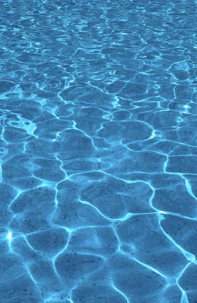 Zwembad Met Verlichting Reflex — Stockfoto