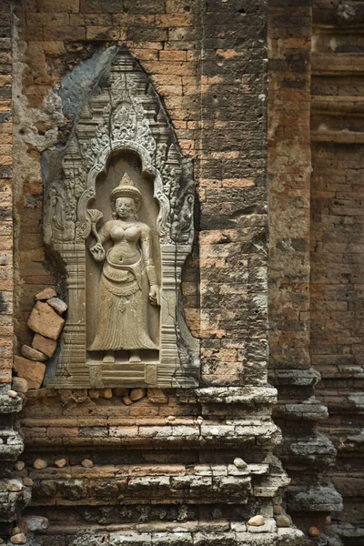 Templo Lolei Grupo Roluos Angkor Camboya — Foto de Stock