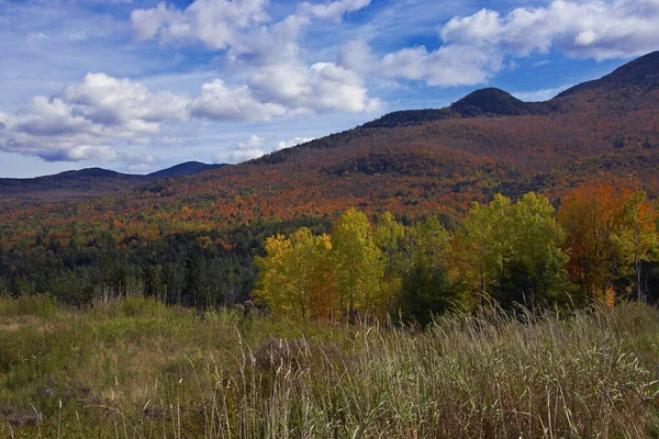 Herbstlandschaft Stowe Vermont Usa — Stockfoto