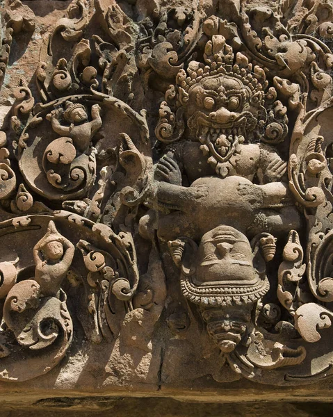 Chrám Banteay Srey Angkor Kambodža — Stock fotografie
