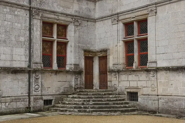 Chateau Azay Rideau Azay Rideau Indre River Indre Loire Loire — стокове фото