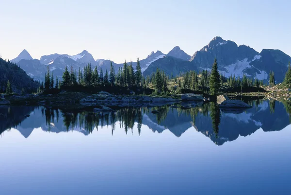 Lacs Gwillim Parc Provincial Valhalla Colombie Britannique Canada — Photo