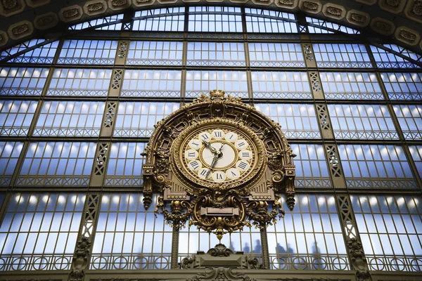 Klocka Musee Orsay Paris Frankrike — Stockfoto