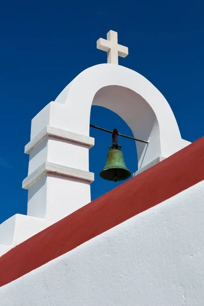 Biserica Chora Mykonos Town Mykonos Insulele Ciclade Insulele Grecești Grecia — Fotografie, imagine de stoc