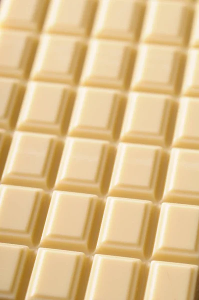 Close Bar White Chocolate — Stock Photo, Image