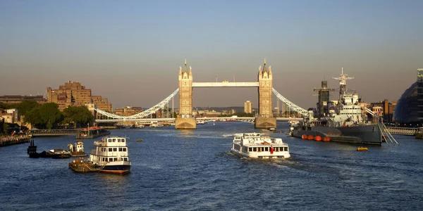 Тауэрский Мост Лондон Англия — стоковое фото