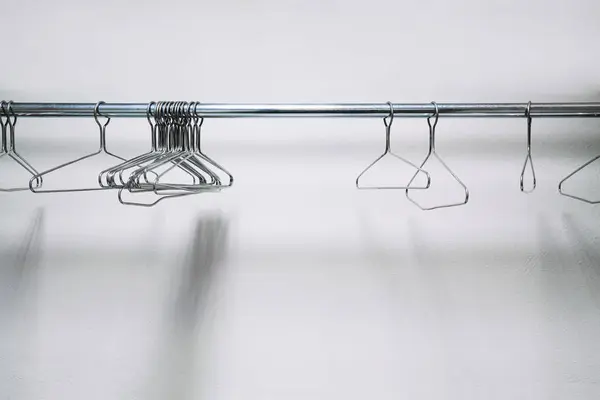 Coat Hangers Closet — Stock Photo, Image