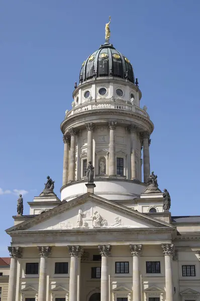 French Cathedral Gendarmenmarkt Berlin Germany — Stock Photo, Image