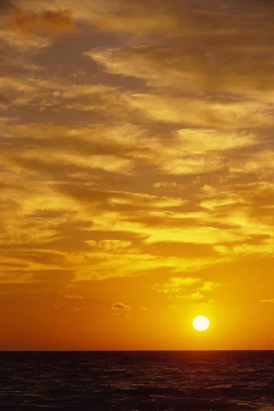 Sunrise Sky Cancun Mexico — Stock Photo, Image