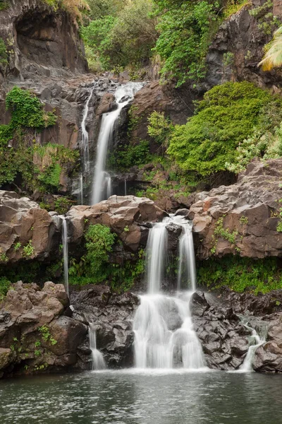 Καταρράκτες Oheo Gulch Kipahulu Εθνικό Πάρκο Haleakala Maui Χαβάη Ηπα — Φωτογραφία Αρχείου