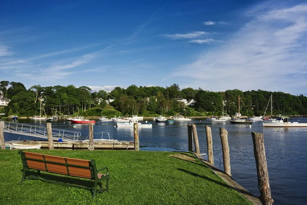 Hafen Rockport Knox County Maine Usa — Stockfoto